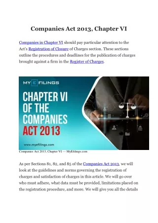 Companies Act 2013