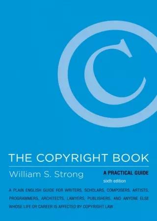 PDF_ The Copyright Book, sixth edition: A Practical Guide