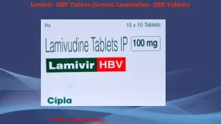 Lamivir-HBV Tablets (Generic Lamivudine-HBV Tablets)