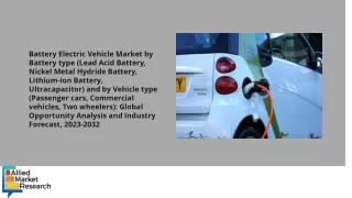 Battery Electric Vehicle Market PDF