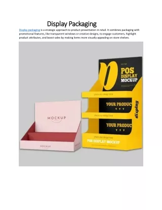 Display Packaging