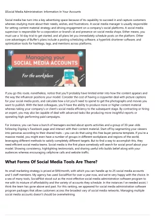 12 Steps to Finding the Perfect social media managements