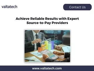 Achieve Reliable Results with Expert Source-to-Pay Providers