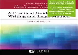 [PDF] A Practical Guide to Legal Writing and Legal Method (Aspen Coursebook Seri