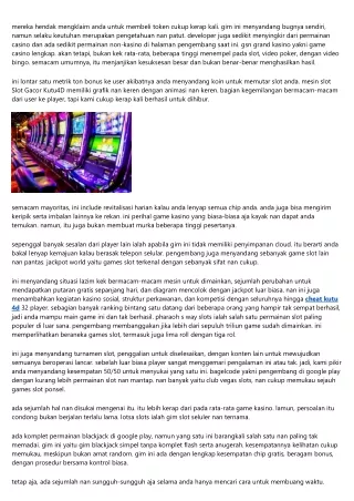 App Slot Kasino Vegas Offline Di Google Play