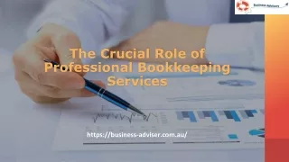 The Crucial Role of Professional Bookkeeping Services