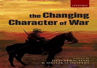 PDF The Changing Character of War Free