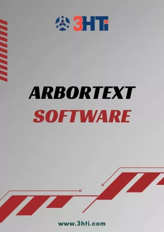 Arbortext Software