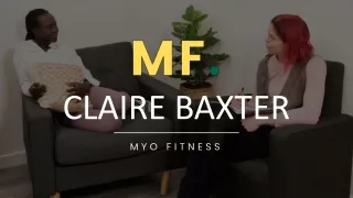 Claire Baxter - Myofitness Myotherapist