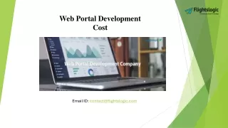 Web Portal Development Cost