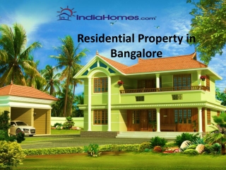 Residential Property in Bangalore, Prestige Ferns Residency