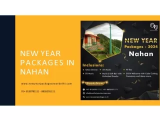 Nahan New Year Packages in 2024 | New Year Party in Nahan