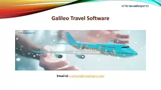 Galileo Travel Software