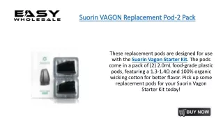 Suorin VAGON Replacement Pod-2 Pack