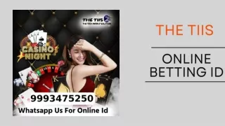 Trusted Betting Id Provider | THETIIS | 9993475250