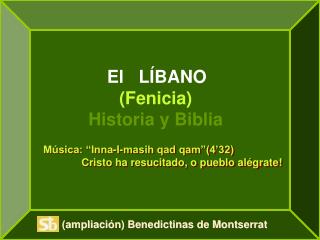 El LÍBANO (Fenicia) Historia y Biblia