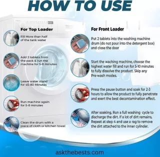 How To Use Washing Machine Cleaner Tablet