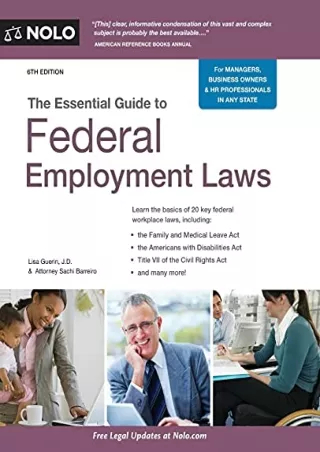 [PDF] Essential Guide to Federal Employment Laws, The