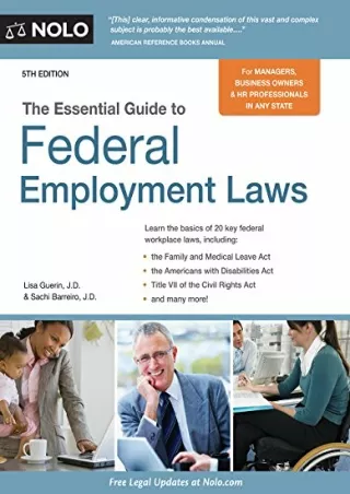 Full PDF Essential Guide to Federal Employment Laws