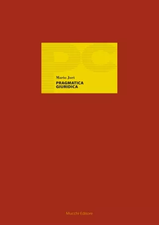 Full DOWNLOAD Pragmatica giuridica (Piccole Conferenze Vol. 20) (Italian Edition)