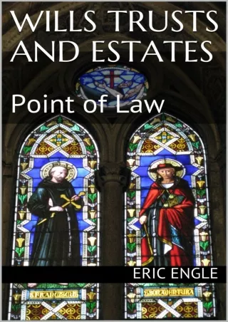 [Ebook] Wills Trusts and Estates: Point of Law (Quizmaster Law Flash Cards)