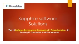 software development companies in wolverhampton