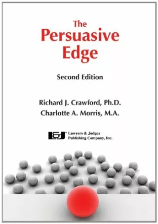 Full Pdf Persuasive Edge, Second Edition