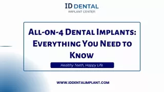 All on Four Dental Implants Los Angeles | ID Dental & Implant Center