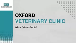 Exceptional Veterinary Care for Your Furry Friends in Oxford MS