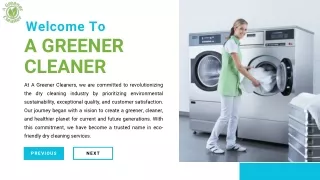 Professional Wet Cleaning Saint Johns - A Greener Cleaner