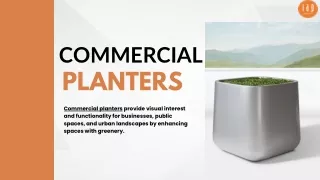 commercial plannters |IAPSF