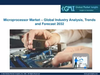 Microprocessor Market – Global Industry Analysis, Trends and Forecast 2032