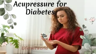 Acupressure for Diabetes