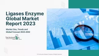 Ligases Enzyme Market 2023 : Competitive Landscape, Growth And Forecast 2032