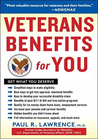 Read PDF  Veterans Benefits for You: Get What You Deserve