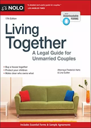 Full Pdf Living Together: A Legal Guide for Unmarried Couples