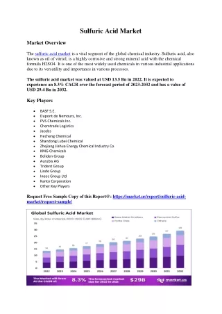 sulfuric acid market