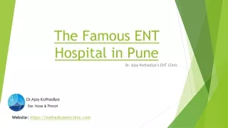 The Famous ENT Hospital in Pune