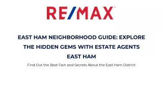 Remax Real Estate Agents East Ham