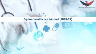 Equine Healthcare Market Size, Growth and Research Report 2029.