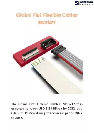 Global Flat Flexible Cables Market