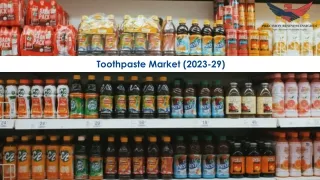Toothpaste Market Size, Growth and Research Report 2029.
