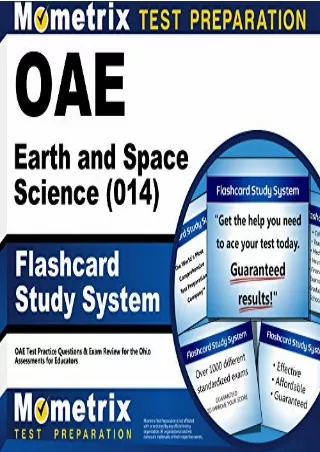 $PDF$/READ/DOWNLOAD OAE Earth and Space Science (014) Flashcard Study System: OAE Test Practice