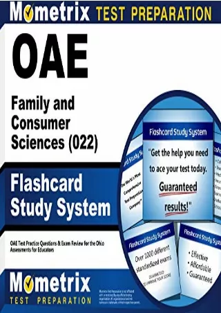 PDF_ OAE Family and Consumer Sciences (022) Flashcard Study System: OAE Test