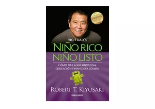 Download PDF Niño rico niño listo Cómo dar a sus hijos una educación financiera