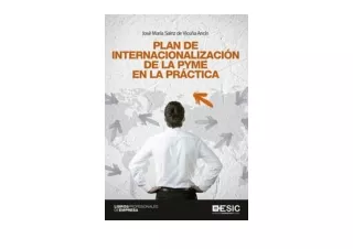 Download Plan de internacionalización de la PYME en la práctica free acces