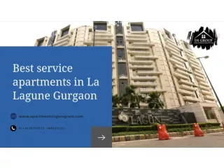 Luxury Service Apartment in Gurgaon | La Lagune