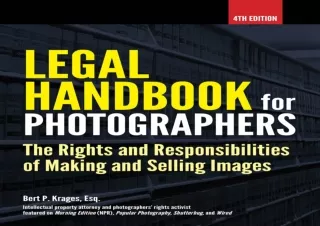 [PDF] Legal Handbook for Photographers: The Rights and Liabilities of Making and