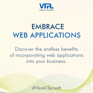 Embrace Web Applications | Vareli Tecsoft